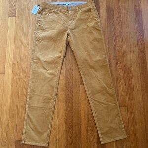 NWOT - Peter Millar Men's Corduroy Pants - Size 34" x 34"
